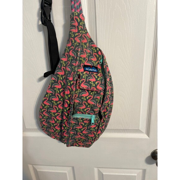 Kavu Flamingo Rope Bag - Picture 1 of 10